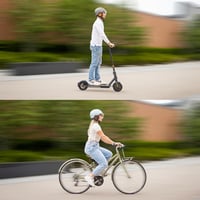 CASR Style urbán kerékpáros és rolleres sisak átlátszó pajzzsal - krém - M-es méret 6