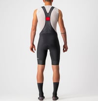 Pantaloni scurți cu bretele pentru ciclism bărbați Castelli Endurance 3 - Alb-Negru, mărimea XL 3