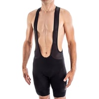 Pantaloni scurți cu bretele pentru ciclism bărbați Castelli Endurance 3 - Alb-Negru, mărimea XL 1