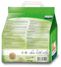 Cat's Best Sensitive biljni pijesak za mačke od aktivnih drvenih vlakana, snažno se grudva i antibakterijski je, za osjetljive mačke, 2,9 kg / 8 l 3