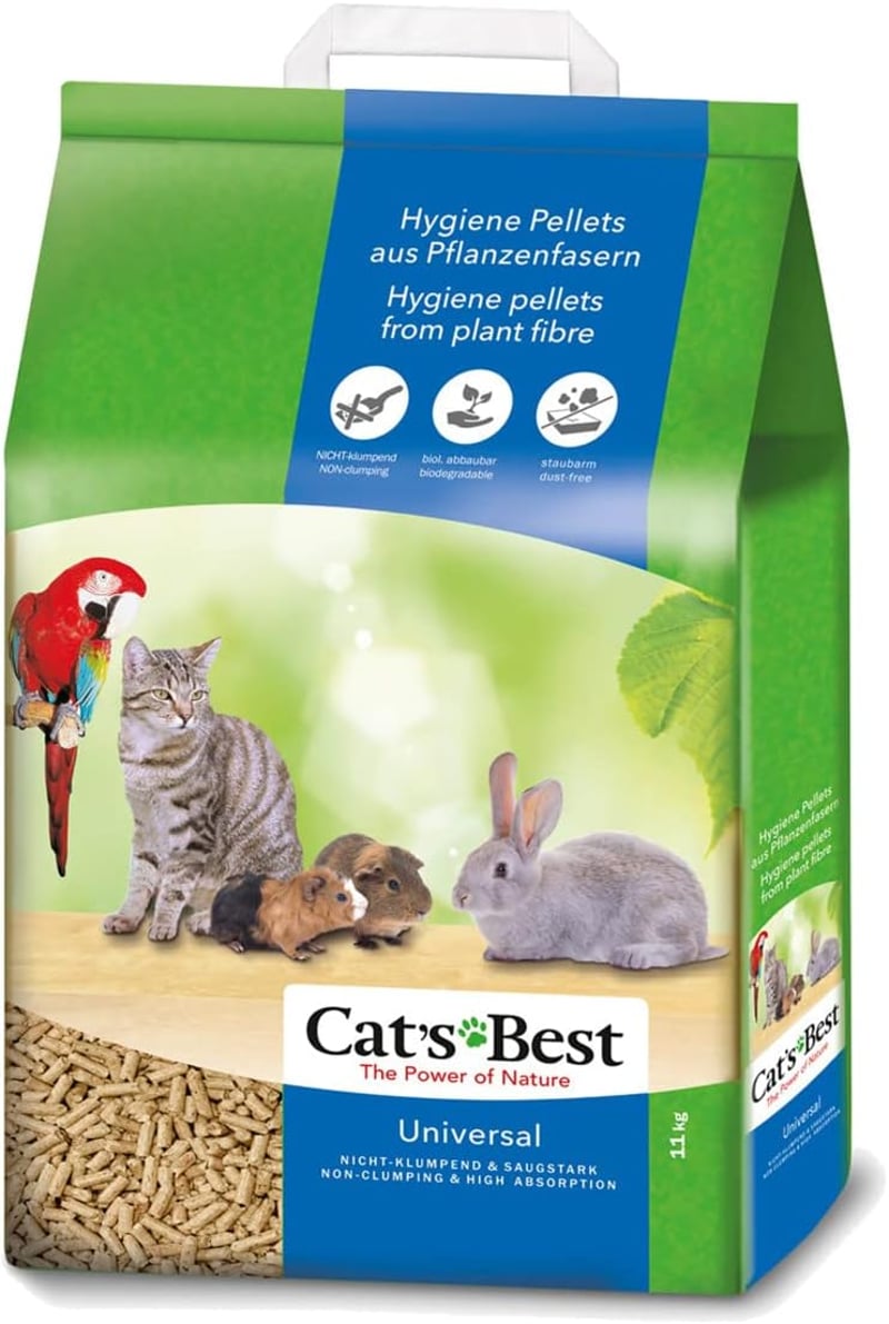 Cat's Best Univerzális Macskatoalett 20L Alom - 11 kg (Confezione da 1)