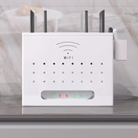 Catekro WiFi Router Polc Fehér - Összecsukható Tárolódoboz, Elegáns Szobadekoráció 3