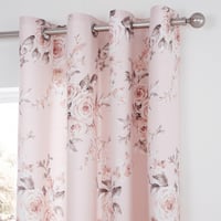 Cuvioasă de pat Catherine Lansfield Canterbury – Model cu flori roz pal, 168 x 183 cm 2