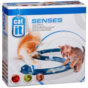 Circuit de joacă pentru pisici Catit Design Senses cu minge, 1 buc. - Stare utilizată (stare: vezi a 2-a imagine)
