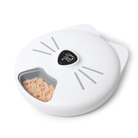 Catit PIXI Smart 6 adagos nedves macskaetető, fehér, automata időzített adagoló 1