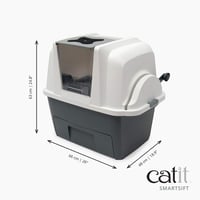 Catit SmartSift macskavécé biodegradálható betétekkel - easy cleaning 7