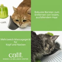 Catit Wellness centar za mačke, 1 kom., s masažnim četkama, jastučićem, stimulatorom desni i mačjom metvicom 3