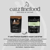 Hrană umedă pentru pisici catz finefood Purrrr Mistreț, monoproteică, N° 109, pentru pisici sensibile, cu 70% conținut de carne, 16 x 85 g 3
