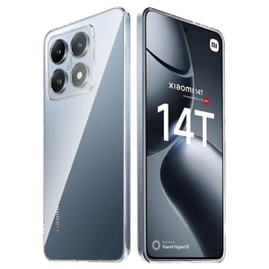 CAUHENYEE prozirna TPU maskica za Xiaomi 14T, ultratanka fleksibilna silikonska maska, zaštitna futrola otporna na ogrebotine i udarce