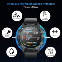 Folie de protecție din sticlă securizată CAVN pentru Garmin Fenix 6 / 6 Pro / 7S - 4 buc. 4