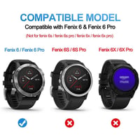 Folie de protecție din sticlă securizată CAVN pentru Garmin Fenix 6 / 6 Pro / 7S - 4 buc. 2