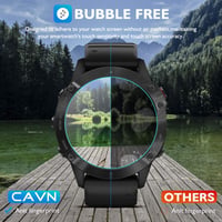 Folie de protecție din sticlă securizată CAVN pentru Garmin Fenix 6 / 6 Pro / 7S - 4 buc. 6