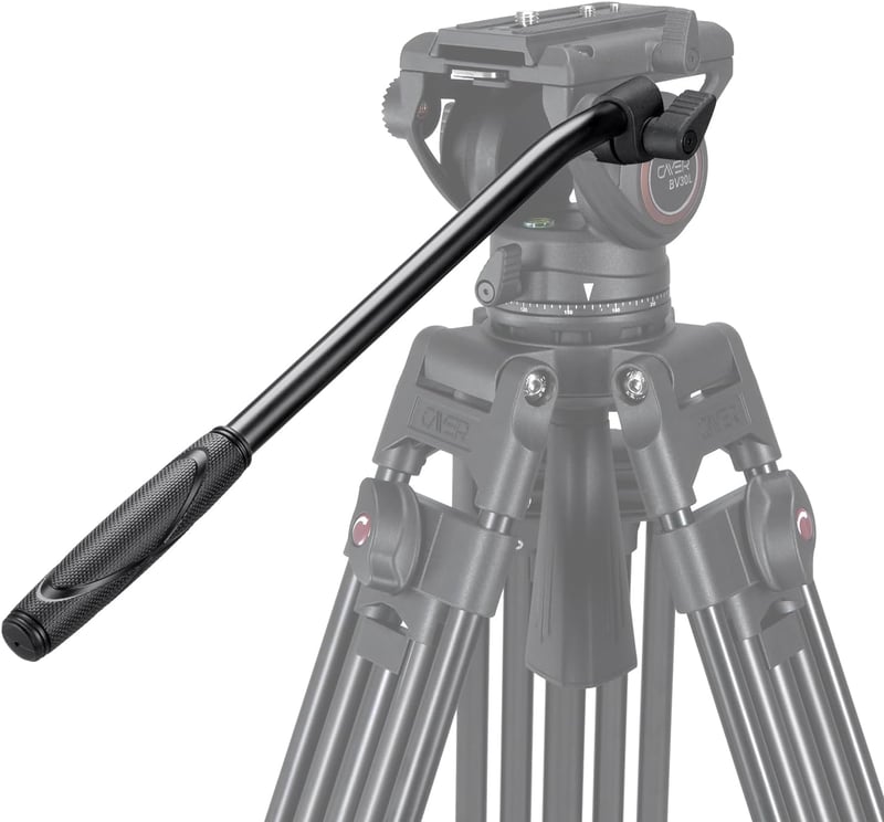 Cayer PB01 Pan Bar Fogantyú Videó Fejekhez - Állvány Fej Kiegészítő Kamera Operátoroknak