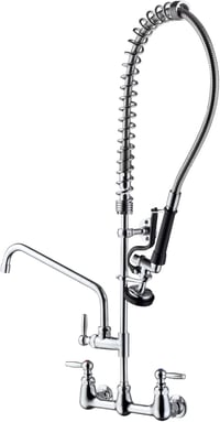 CAZACHEF Professzionális Konyhai Csaptelep Spray Funkcióval Forgó Csővel 91,5 cm 1