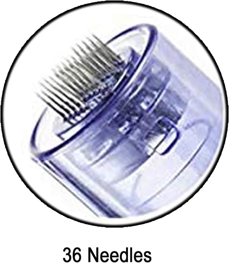 BOWKA 36 tűs univerzális microneedling patron, 10 db, elektromos derma penhez