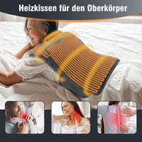 Comfytemp Infravörös Súlyozott Nyak és Vállmelegítő Párna, 1,1 kg, 6 Hőfokozat, 1-3 Órás Időzítő, 57x50 cm, Mosható  8