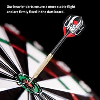 Ejoyous 18 részes acélhegyű darts készlet fém tűvel és szárnyakkal 4