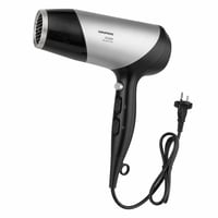 Grundig HD 6080 B ionsko sušilo za kosu 2200W, 3 razine temperature, 2 brzine puhanja, crno/srebrno – bez dodatnih nastavaka (stanje: vidi 2. sliku) 1