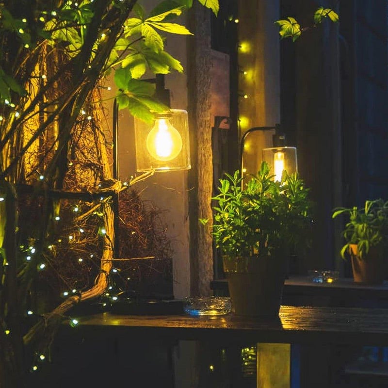 Edison stílusú EXTRASTAR 8W-os E27 vintage LED izzó, G80 gömb