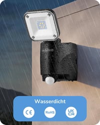 EDISHINE Elemes LED Reflektor Mozgásérzékelővel - 300 Lumen IP44 Vízálló Kültéri Spotlámpa, Állítható Fejjel, 6000K, Garázshoz, Kerthez

AI: 6