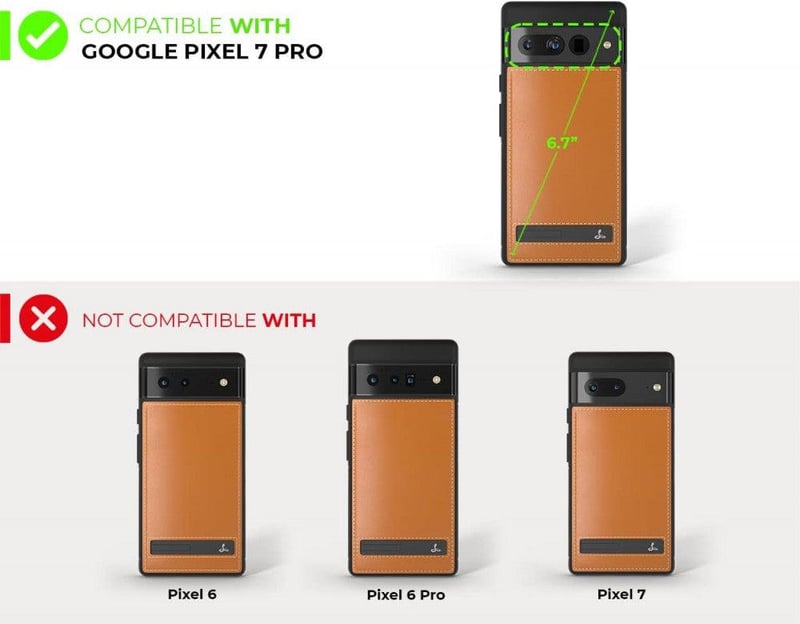Snakehive Pixel 7 Pro Barna Bőrtok - Vezeték Nélküli Töltés, Állvány