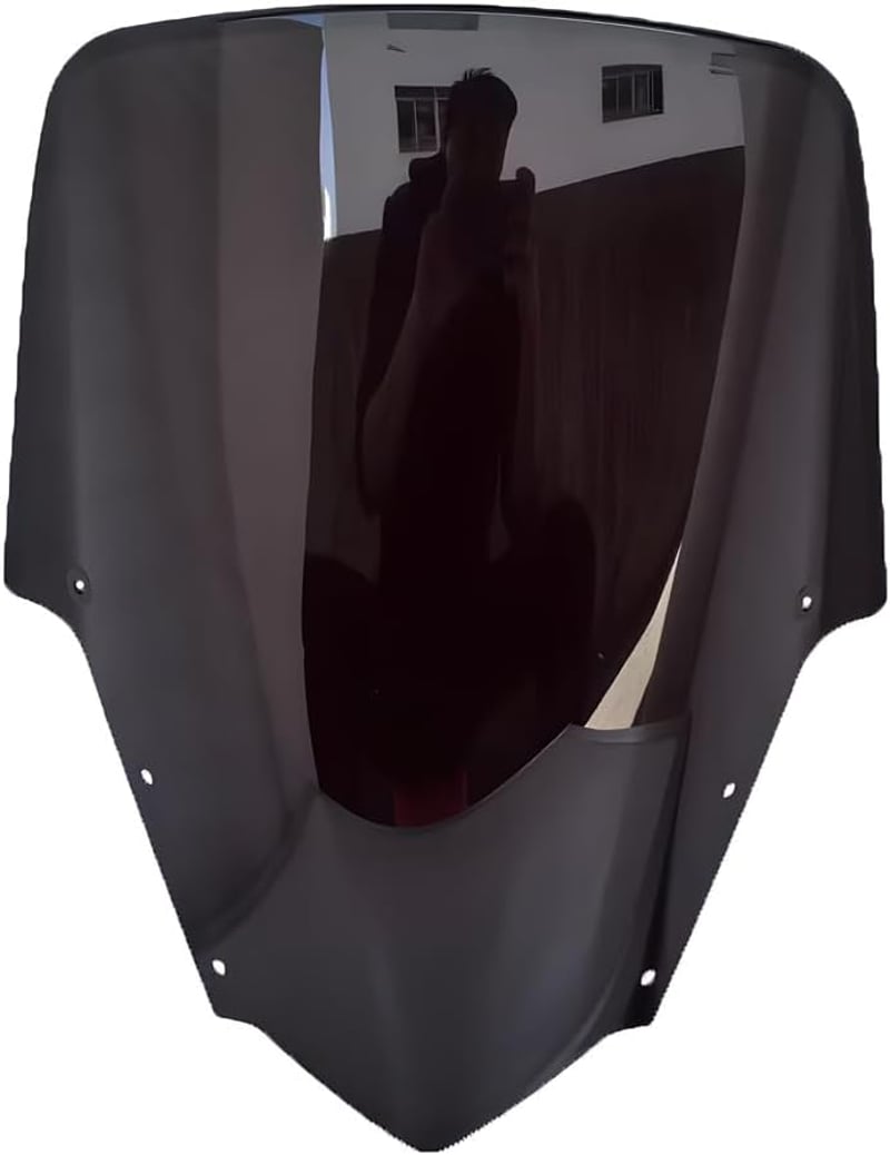 WENY1 Motorkerékpár Szélvédő Légterelő Yamaha FZ1 FAZER 2006-2015 Modellekhez - Fekete Védőpajzs Szennyeződések Ellen - ADEADE