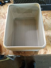Cutie de depozitare Rotho Madei 13 l, bej cappuccino, 32,6x23,8x18,8 cm, din material reciclat — ruptură minimă pe margine (stare: vezi a 2-a imagine) 3