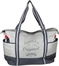J.Jones XXL Szabadidős Táska, Sporttáska, Úszótáska, Női Shopper Cipzárral 3
