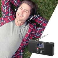 Raddy RD33 hordozható DAB/DAB+ digitális rádió, MP3 lejátszóval és Bluetooth-szal 4