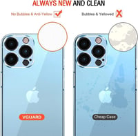 iPhone 13 Pro Átlátszó Tok Szett 3db Edzett Üveggel 6