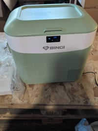 Prenosná autochladnička BINGI 22L, 12V/24V DC a 100-240V AC, -18°C–15°C, na kempovanie a cestovanie — chybná (stav: pozri 2. obrázok) 2