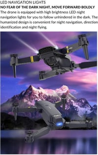 Airon Raptor 8K összecsukható drón 4K kamerával, 120° panoráma és lassított felvétel 3