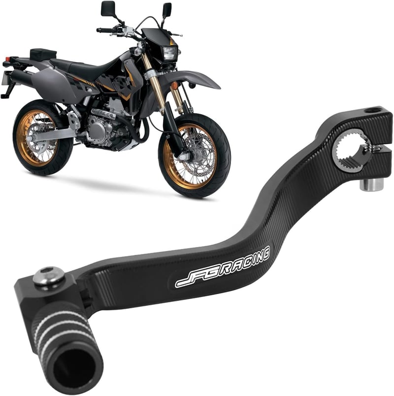DRZ400 CNC Váltókar - JFG Racing Fekete Pedál 2000-2017 Modellekhez
