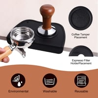 Barista szilikon kávézacc gyűjtő és tamper alátét szett (2 db) 4