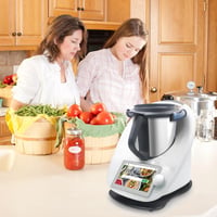 CBJEHIFEY Bambusz Csúszótábla Thermomix TM6 TM5 Fekete Előkészítő Lap 7