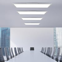 Stropné LED svietidlo CBJKTX 120x30 cm, stmievateľný plochý podlhovastý panel 4