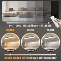 CBJKTX LED panel stropné svietidlo stmievateľné ploché dlhé stropné svietidlo vstavané LED osvetlenie s nastaviteľným jasom 2