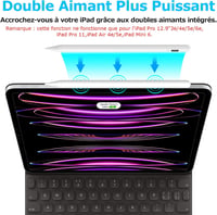 CC Store iPad-kompatibilis stylus toll gyorstöltéssel, tenyérérintés-elutasítással - fehér 7