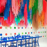 CC wonderland zona Krep papir bijeli 12 rola party dekoracija traka za ukrašavanje 4,5 cm x 25 m rođendan proslava ukrasi 5