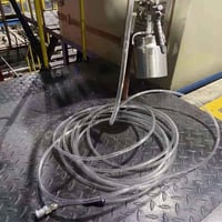 SRJQXH Pneumatikus Tömlő 8mm/5mm - 5m Átlátszó PU Levegőcső Kompresszorhoz, Vízálló, Olajálló, -30°C~80°C Hőtűrésű Csatlakozóval 3