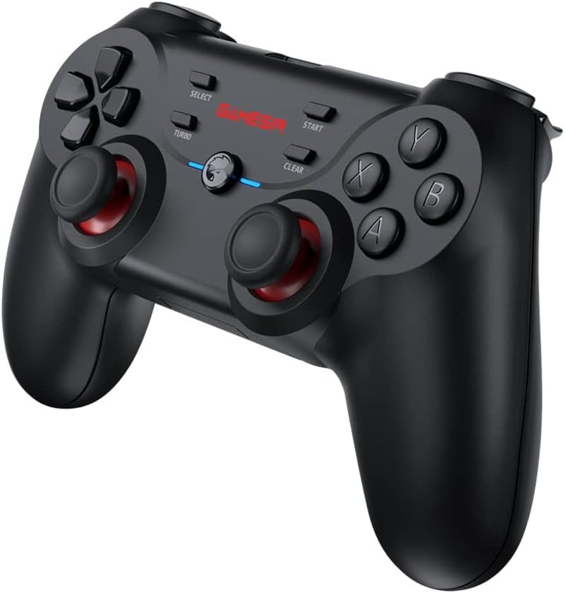 GameSir T3s Vezeték Nélküli Kontroller Windows PC/iOS/Android/Switch Eszközökhöz, Bluetooth Játékvezérlő Állítható Rezgéssel és 4 Fokozatú T