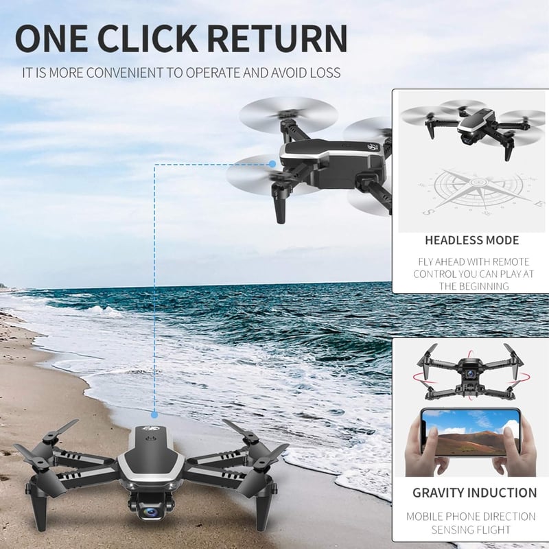 DJI Mini 4K Drón Dupla Kamerával - Összecsukható Quadcopter Gyerekeknek