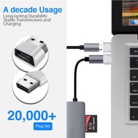 Apple USB-C - USB-A adapter, 2 db, iPhone, iPad, iWatch töltéshez 5