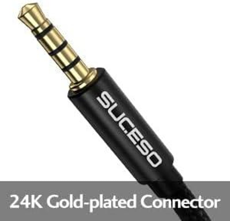 Fekete Y-Adapter: 3,5mm-es Jack Fejhallgató és Mikrofon Elosztó