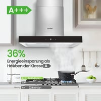 COMFEE' 60cm-es A+++ Páraelszívó - Erős 650m³/h, Gesztus Vezérlés, Aktívszén Szűrő 2