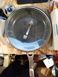 Tigaie BALLARINI Salina cu capac din sticlă, 28 cm, înveliș ceramic antiaderent, aluminiu, gri, pentru inducție și toate tipurile de plită 2