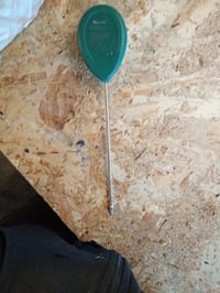 Umidometru pentru sol XLUX, monitor pentru nivelul apei la plante, senzor higrometru pentru grădină și interior, funcționare fără baterii, verde, 6x26 cm 3