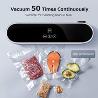 FRESKO V8 PRO automata vákuumfóliázó gép nedvességérzékelővel, 10 zacskóval 2