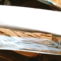 Set 2 țăruși de cort cu filet Insaga 76 cm, ancoră de sol lungă, argintiu — — Capul de antrenare și cele 2 inele de fixare lipsesc (stare: vezi a 2-a imagine) 2