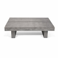 Măsuță de cafea Symbiosis Tokyo cu blat din melamină cu aspect de beton, 94x62x25 cm — fără set de șuruburi, blat deteriorat (stare: vezi a 2-a fotografie) 1